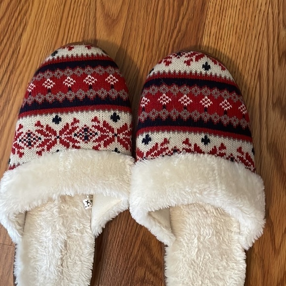 Soxtab Slip On Furry Cozy Sherpa Slide Sandals/Slippers Size 10 - Picture 2 of 6